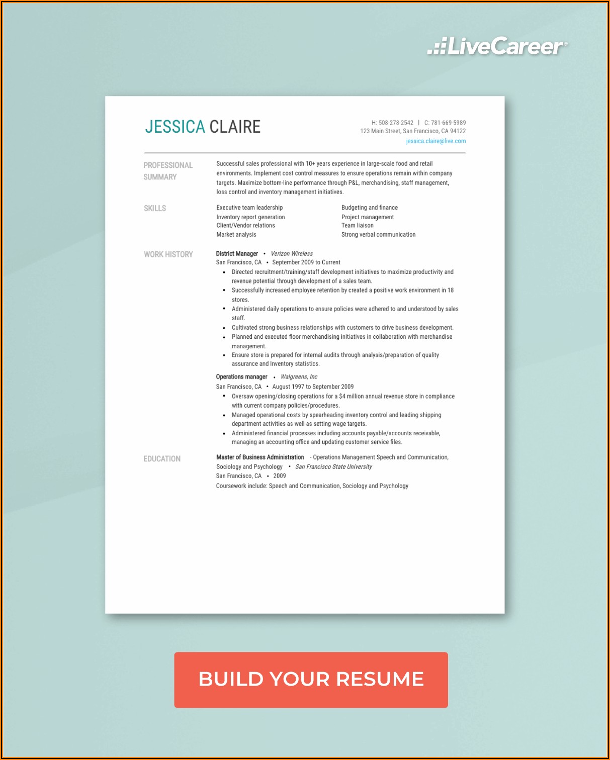 A Free Resume Builder