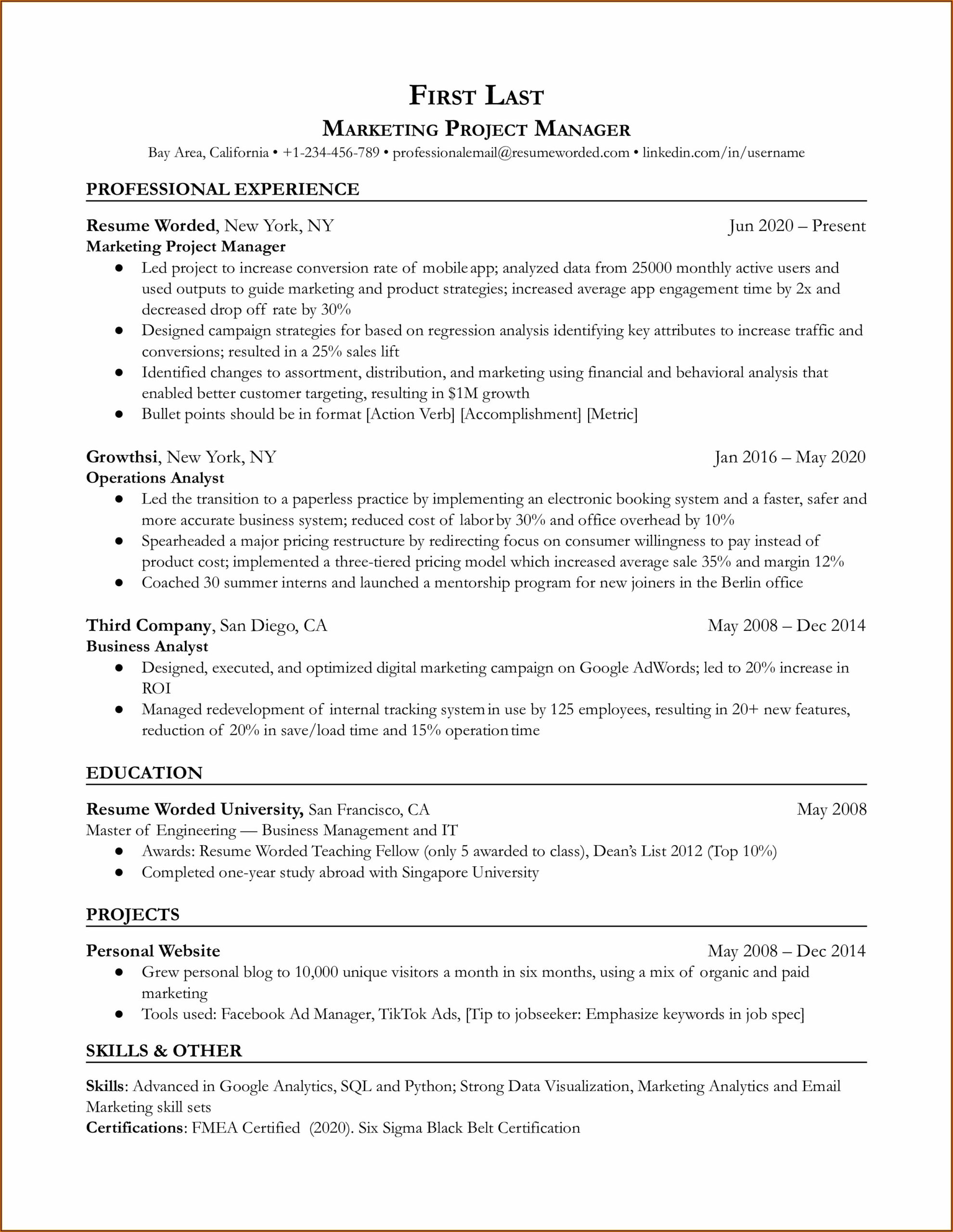Best Resume Writer Certification