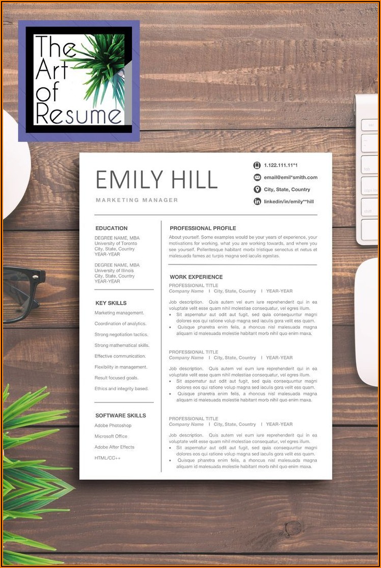 Best Word Templates For Cv