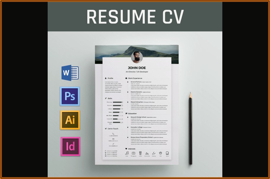 Download Free Word Templates For Cv