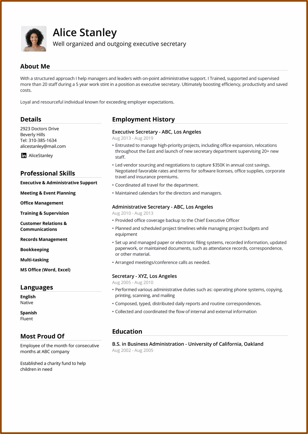 Free Online Resume Builder For High School Students