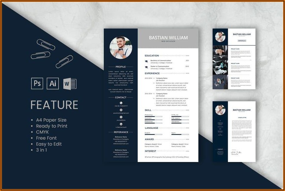 Professional Resume Template Word Download Free