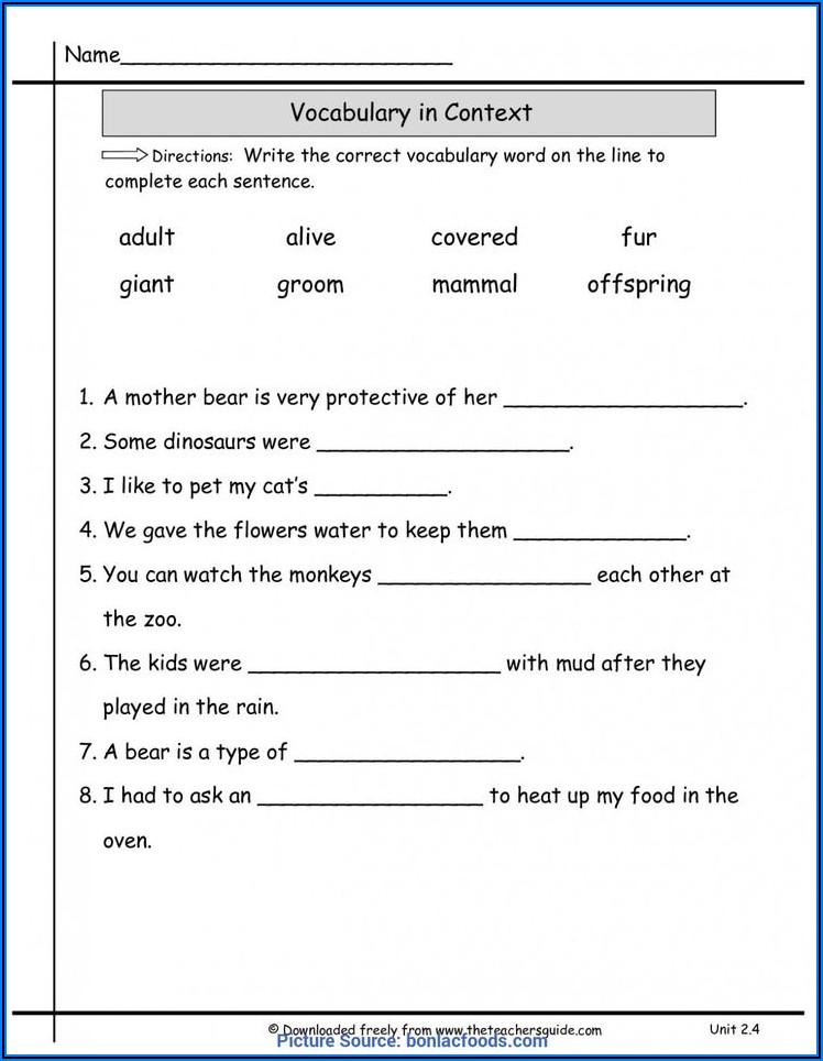 2nd Grade Worksheets For Social Studies
