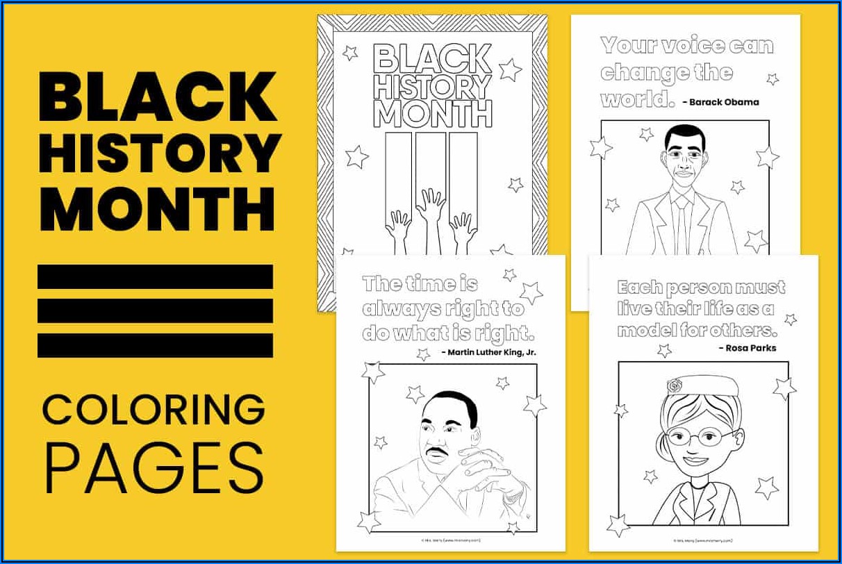 Black History Month Worksheets For 5th Grade