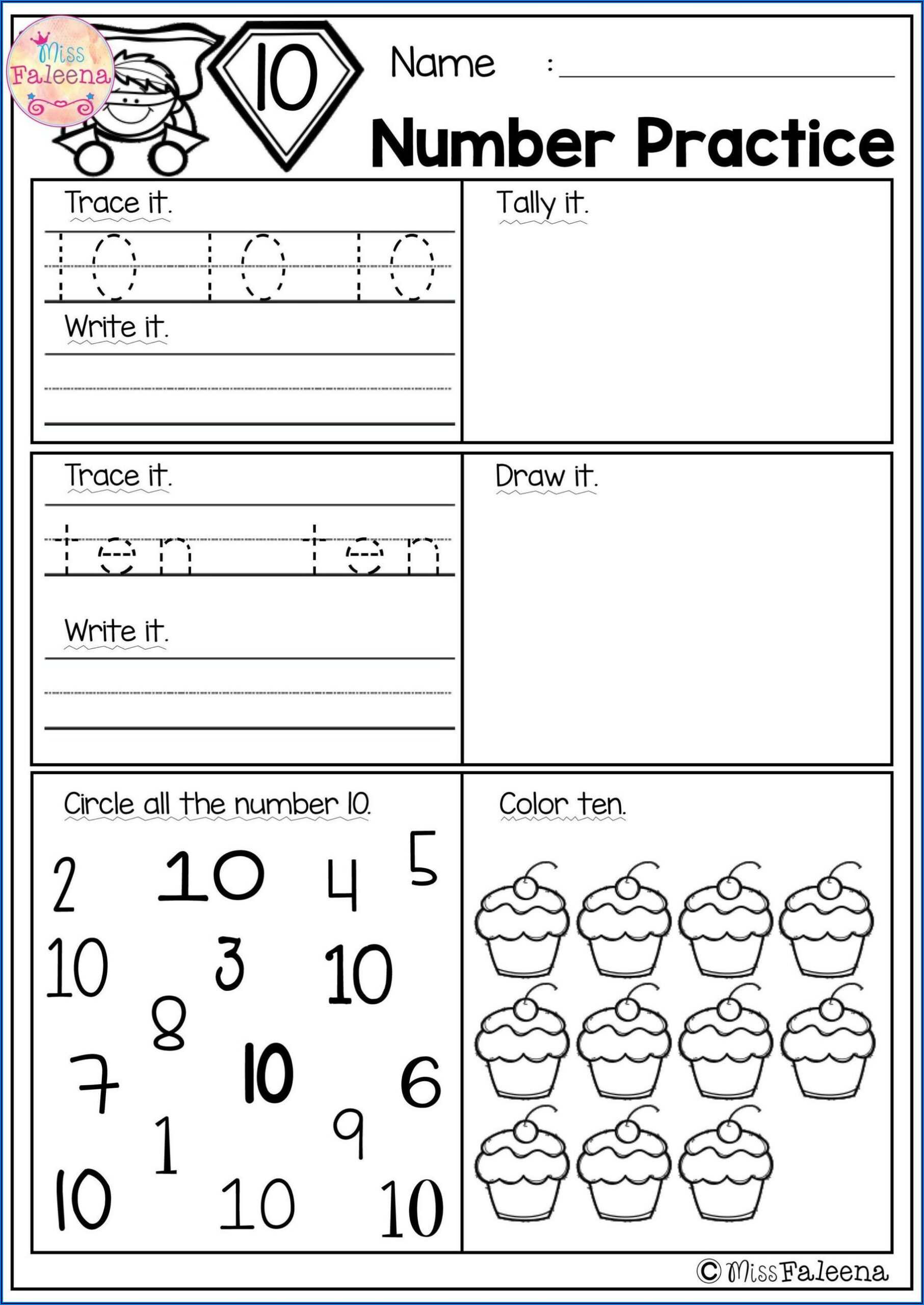 Math Adding Worksheets For Kindergarten