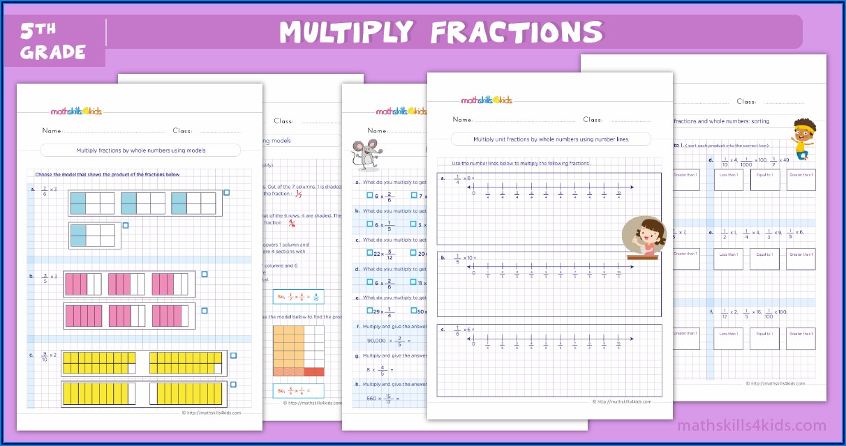 Multiplying Mixed Numbers Worksheet And Answers