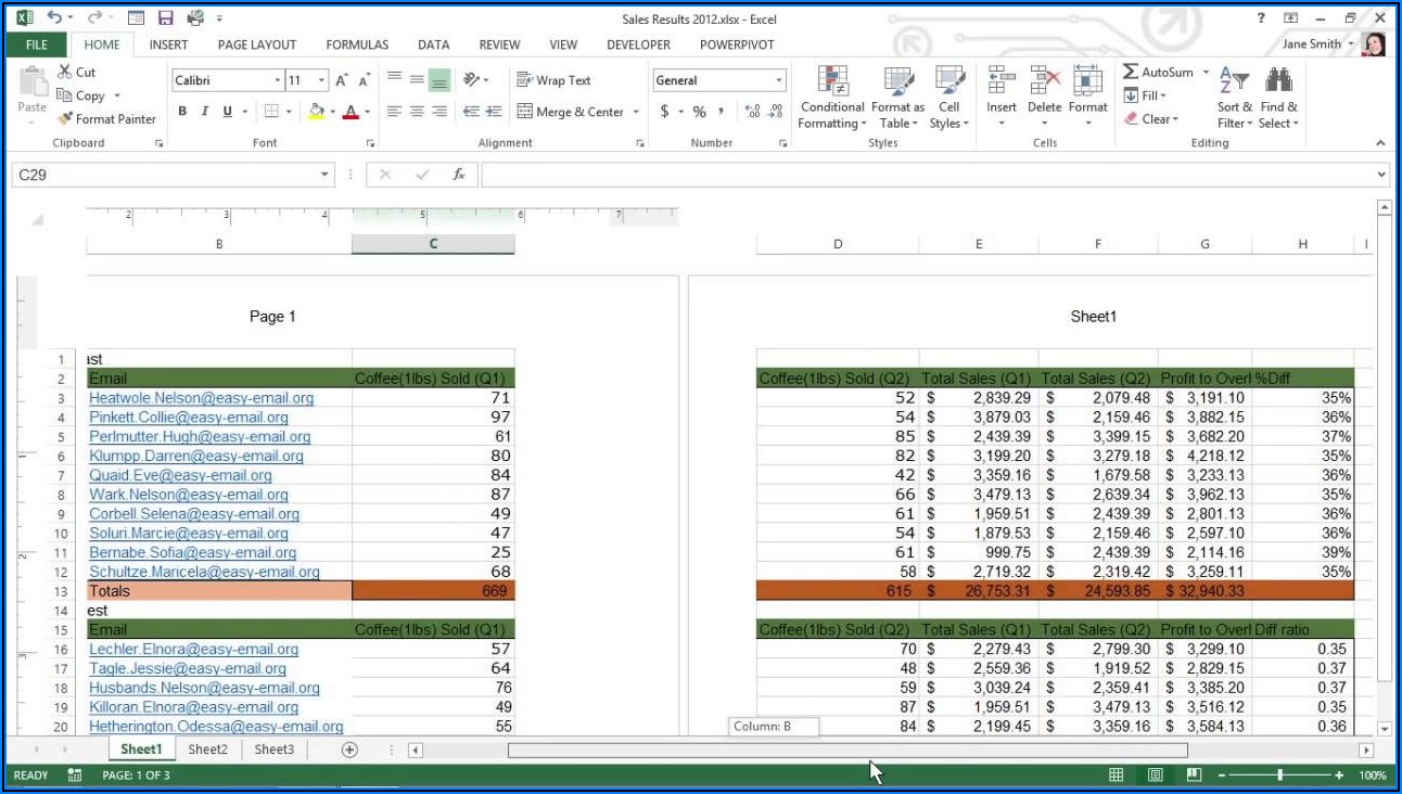 Sheet Name Header Excel