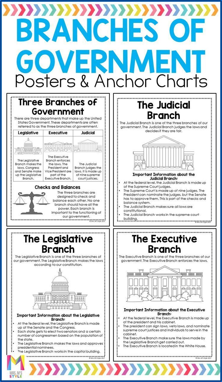 Third Grade Government Worksheets