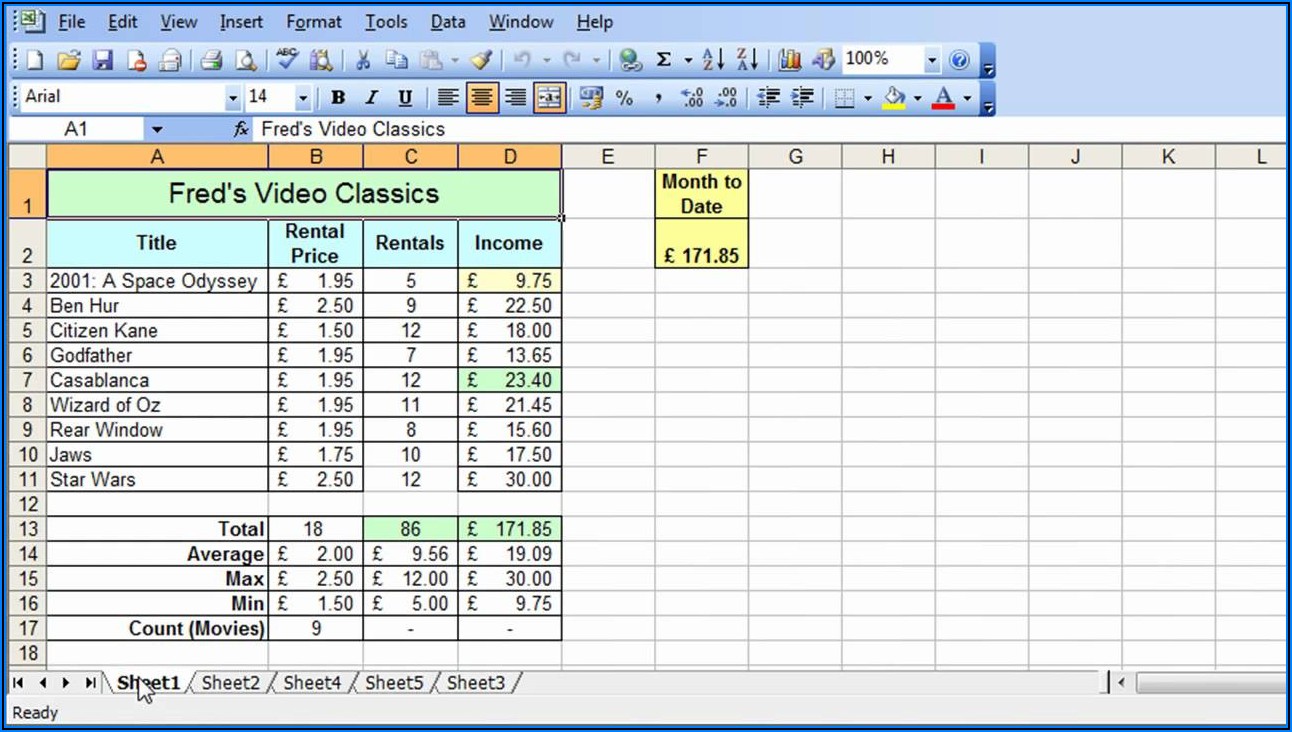 What Is Microsoft Excel Sheet