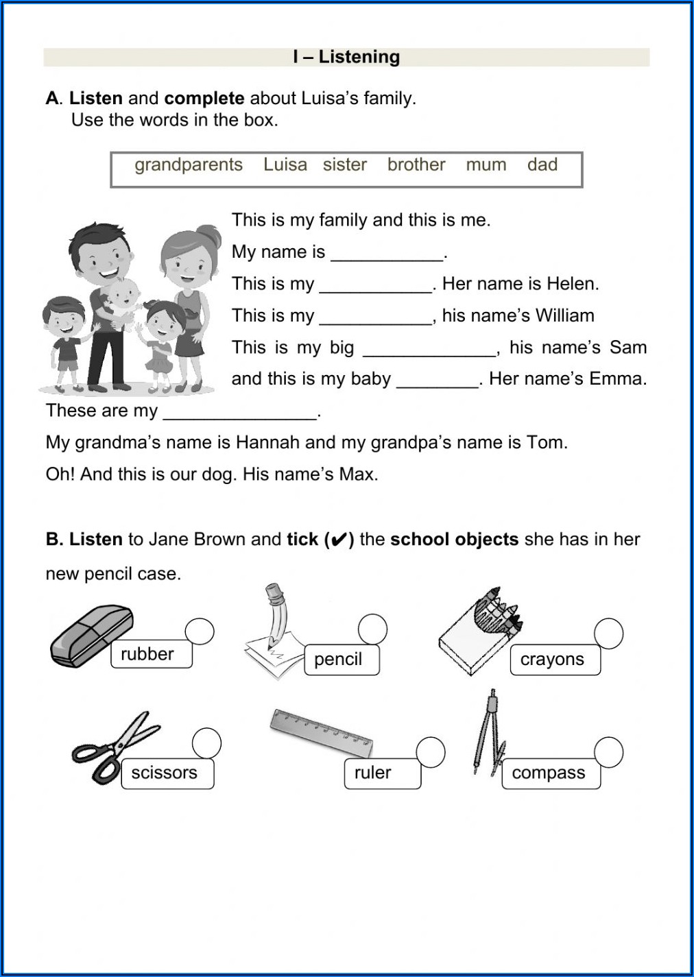 Word Families Worksheets 4th Grade