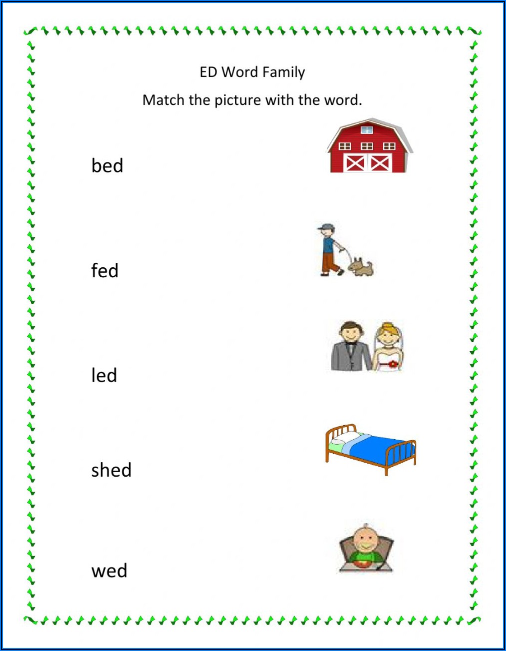 Word Families Worksheets For Grade 3