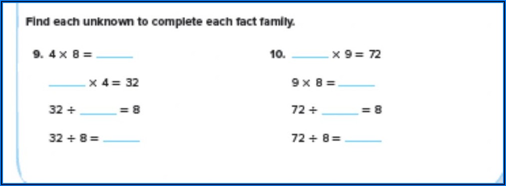 Worksheet Multiplication And Division