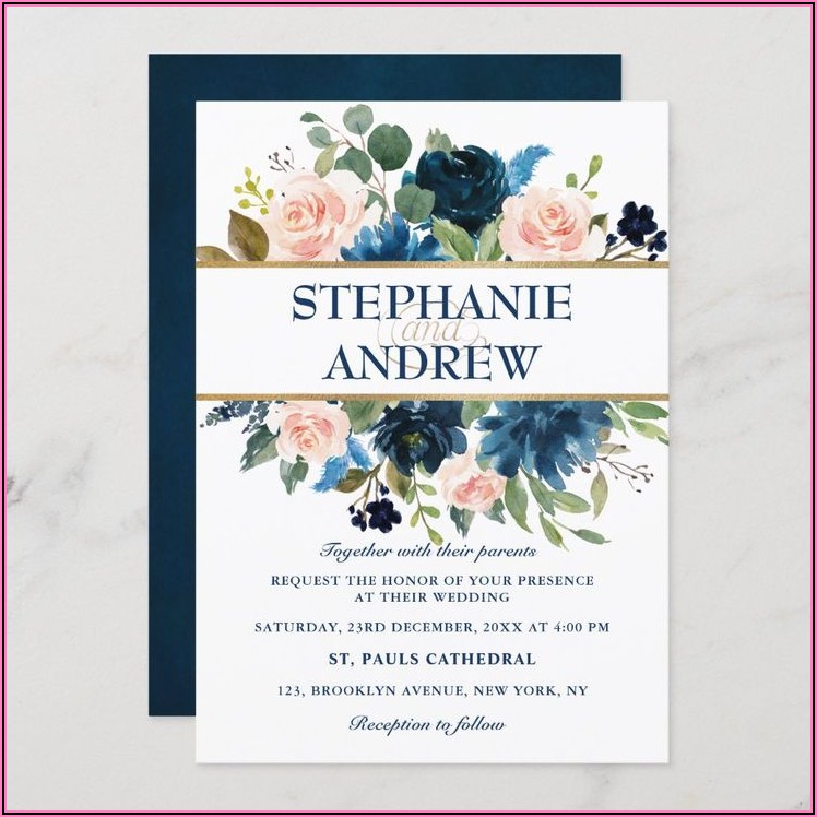 Country Chic Wedding Shower Invitations