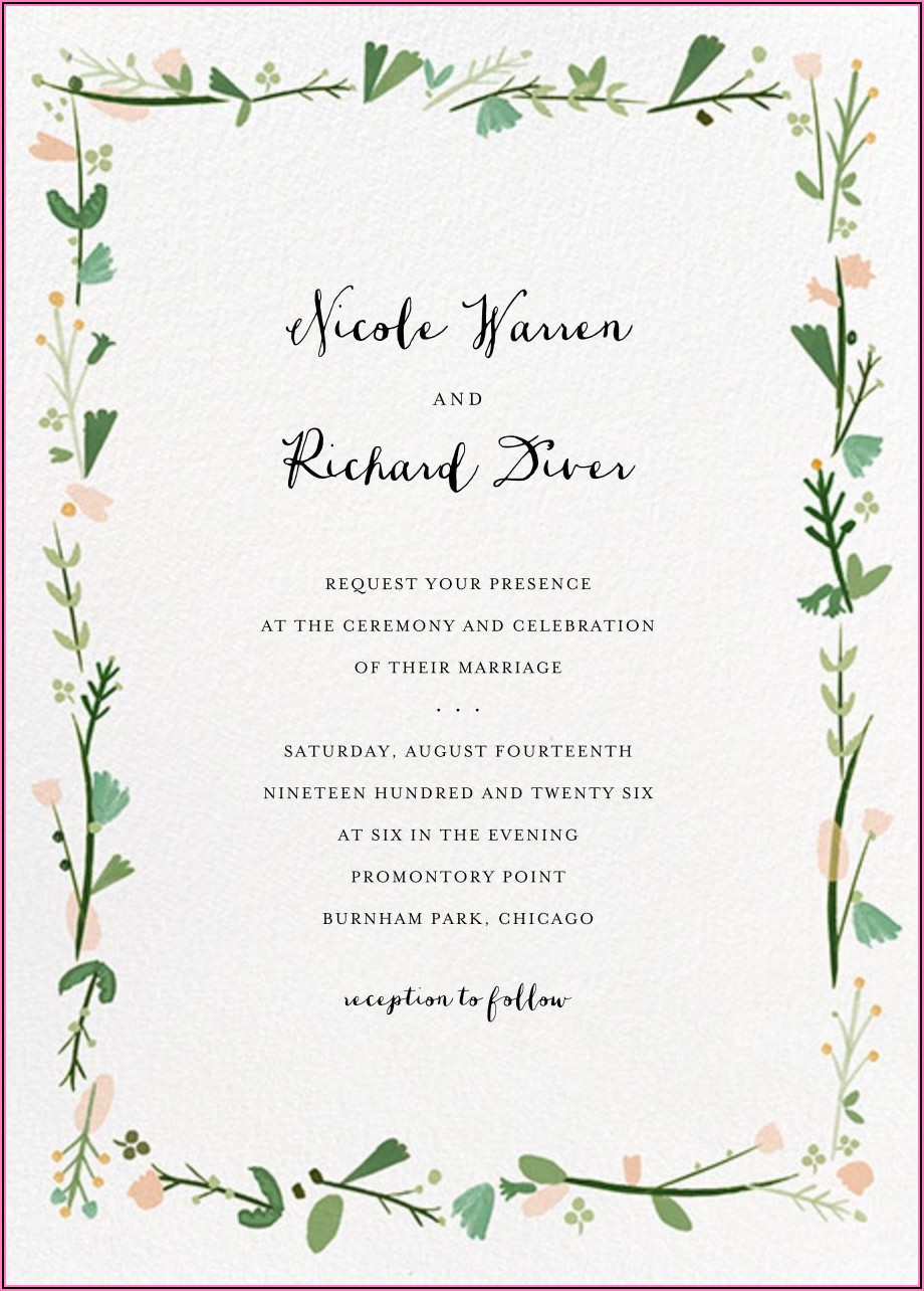 Paperless Post Free Wedding Invitations