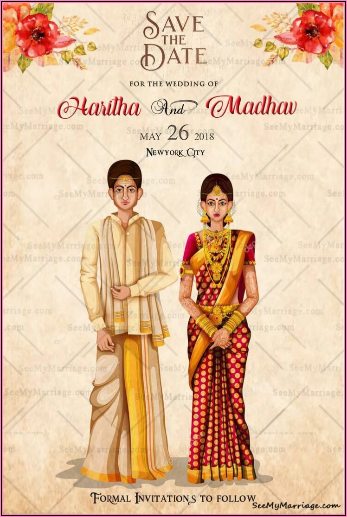 South Indian Wedding Invitation Wording For Friends In Tamil